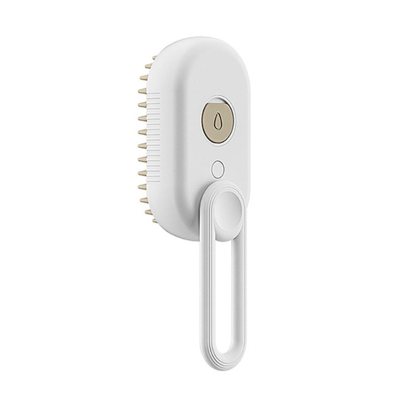 3-in-1 Electric Pet Steam Brush for Cats & Dogs – Grooming Comb, Hair Removal & Massage