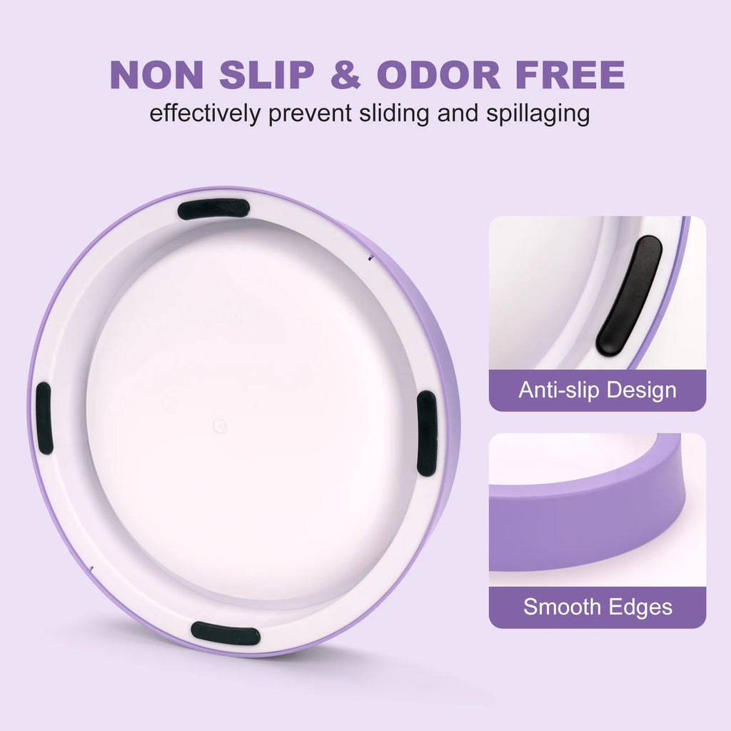 Pet Dog Cat Slow Feeder Bowl Fun Non Slip Anti-Gulping Slower Food Feeding Dishes Eco Dog Bowl for Large Medium Small Cat Dogs Puppy