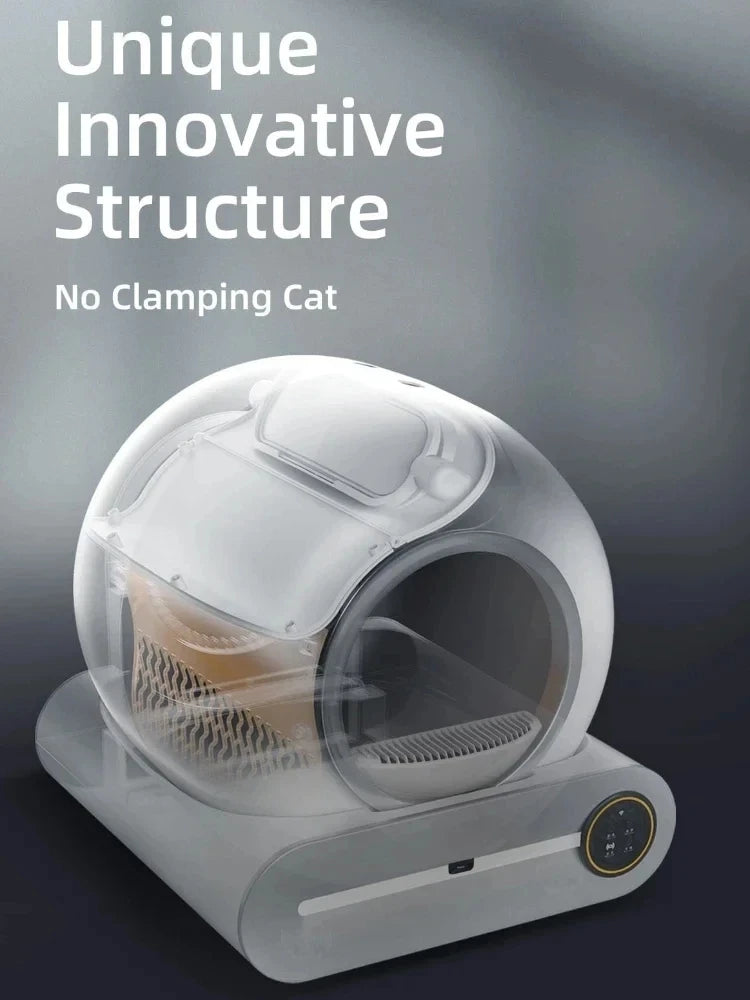 Tonepie 65L Automatic Smart Cat Litter Box – Self-Cleaning, Odor-Free & Fully Enclosed Pet Toilet | Affordable Alternative to Litter-Robot